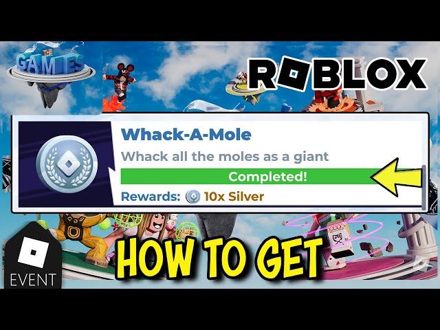 [EVENT] How To Get WHACK-A-MOLE Badge in THE GAMES Hub - Roblox