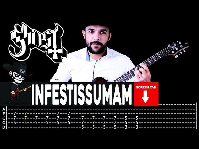 【GHOST】[ Infestissumam ] cover by Masuka | LESSON | GUITAR TAB