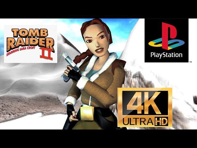 Tomb Raider 2 Walkthrough ~4K ~ All Secrets تختيم تومب ريدر ٢ كل الاسرار