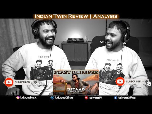 Ustaad Bhagat Singh First Glimpse | Pawan Kalyan | Sreeleela | Harish Shankar | Devi Sri Prasad