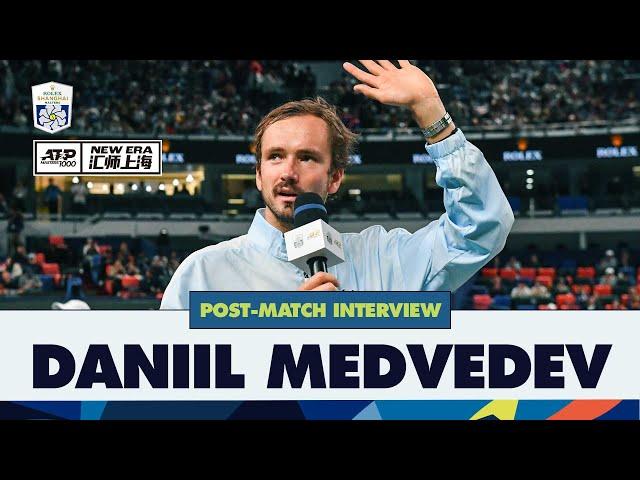 "That's Why Tennis Is Crazy!" | Daniil Medvedev Reacts To Victory Over Matteo Arnaldi