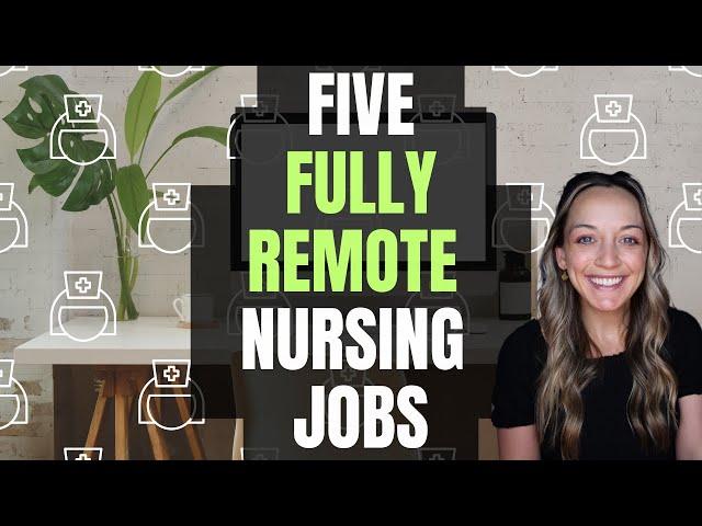 Work-Life Balance: Achieve Career Success with Fully Remote Nursing Jobs