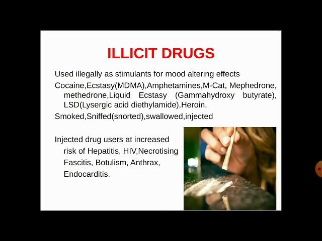 ILLICIT DRUGS