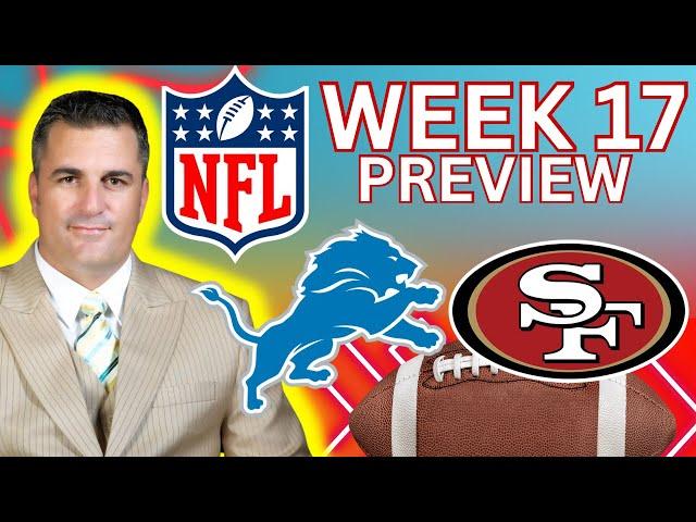 Lions vs 49ers Player Props For Tonight | NFL Week 17 Monday Night Football Props For 12/30/24