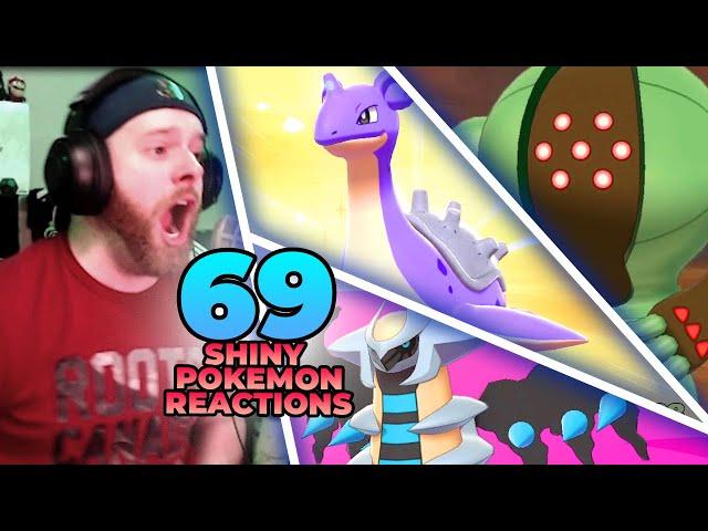 69 Shiny Pokemon Reactions (Sword & Shield)