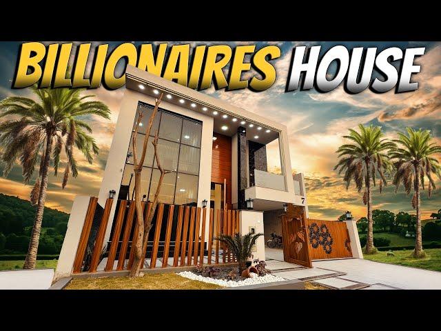 10 Marla Billionaire House With Garden & Extra-Ordinary Interior Design In Bahria Town Islamabad