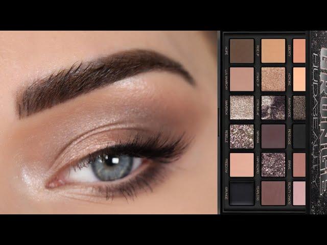 Soft Halo Eyeshadow Tutorial | Huda Beauty Pretty Grunge Palette