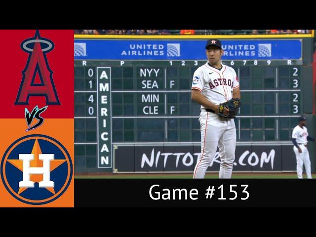 Astros VS Angels Condensed Game 9/19/24