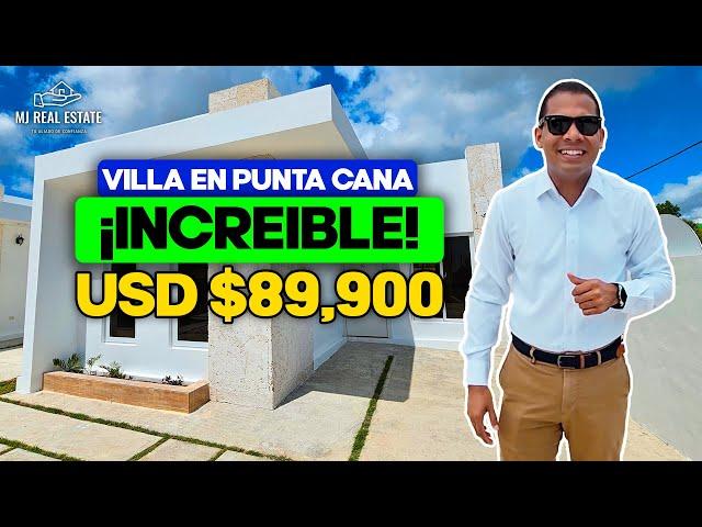 VILLA MUY BARATA EN PUNTA CANA CERCA DE LA PLAYA | INVIERTE EN RD