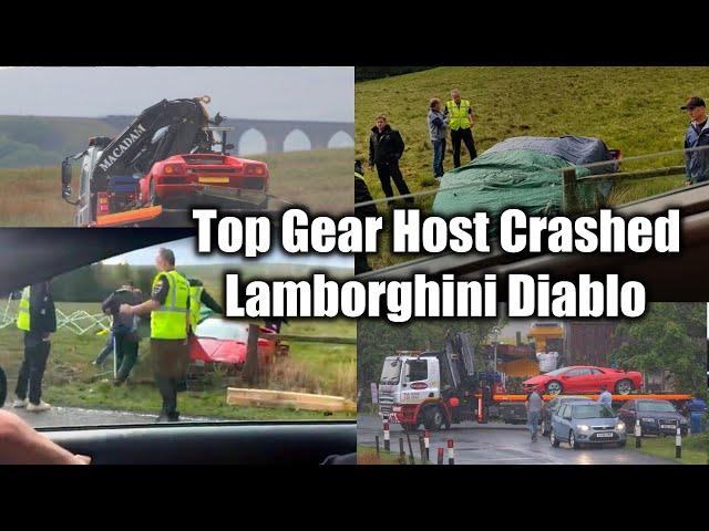 Top Gear: Paddy McGuinness Crashes 1990 Lamborghini Diablo