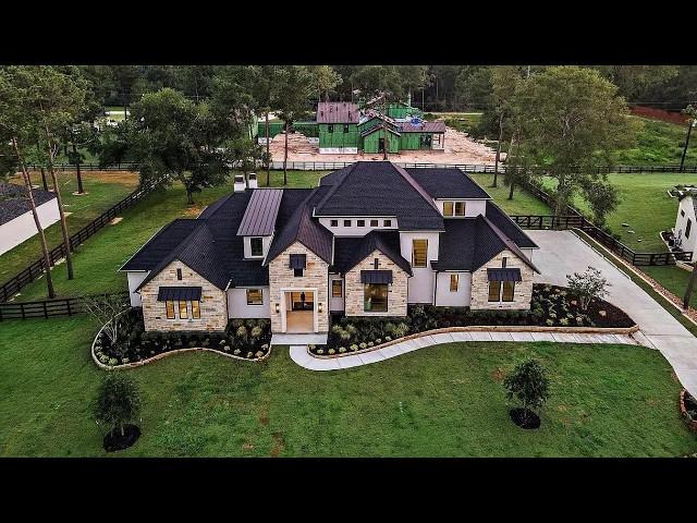 IMAGINE this LUXURY HOUSE on an ACRE being yours for ONLY $2.4M near Houston Texas