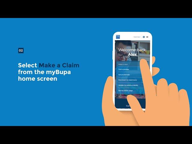 How to make a claim online with myBupa