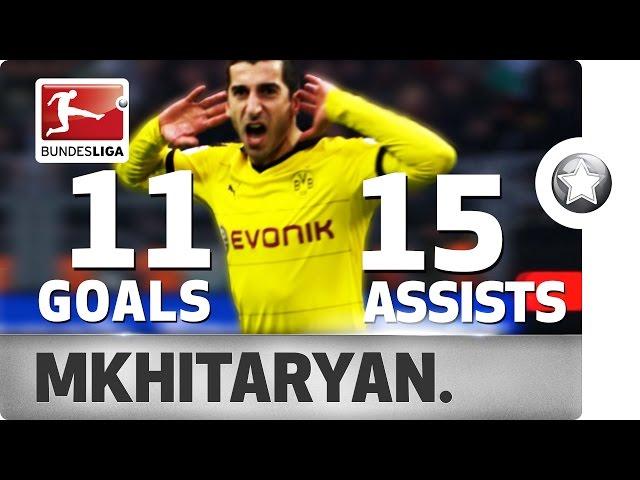 Henrikh Mkhitaryan - All Goals & Assists 2015/16