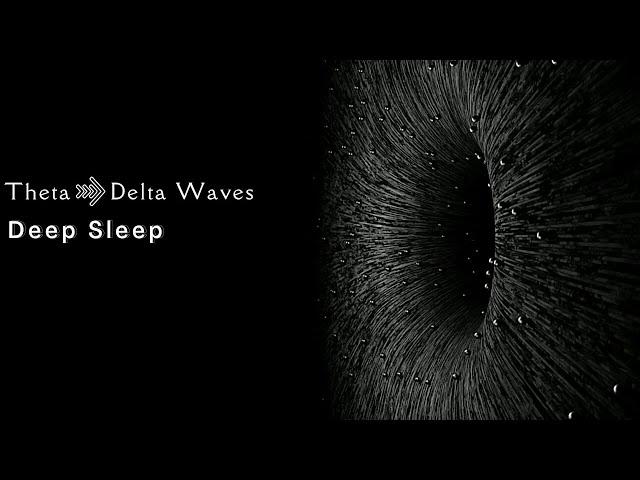 THETA To DELTA Brainwaves  Deep Healing Sleep  SLEEPING Music  Binaural Beats  Stress Relief