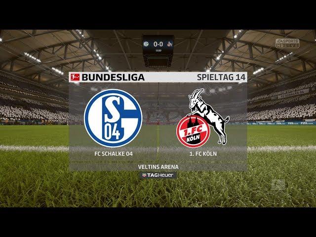 FIFA 18 Bundesliga | Schalke 04 - 1.FC Köln | TG