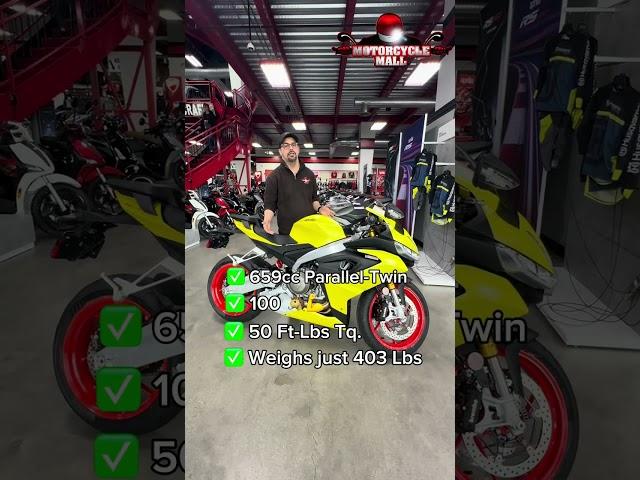 60 Second Bike Reviews: 2024 Aprilia RS 660 Acid Gold #motorcycle #bikelife #aprilia