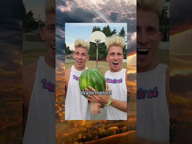 Watermelon Basketball!