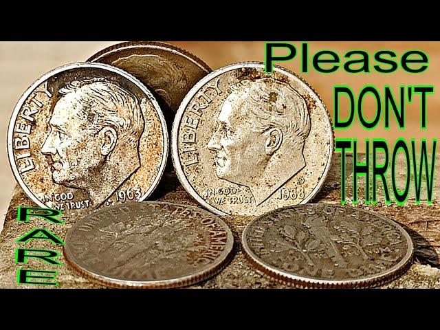 TOP 10 ULTRA VALUABLE DIMES IN CIRCULATION - Rare Roosevelt dime in your pocket change