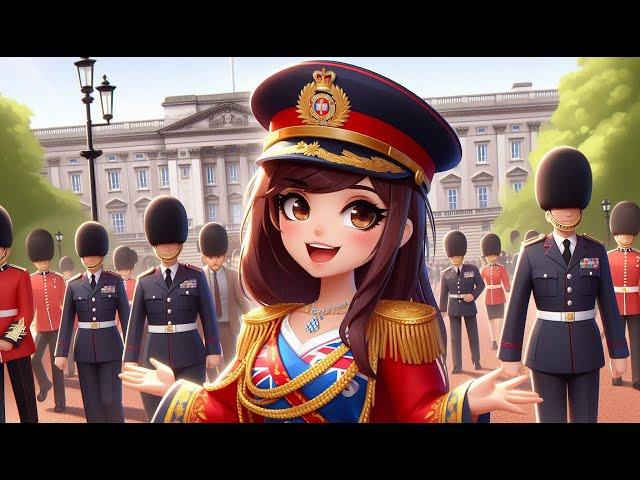 First day as Queen of London - Buckingham Palace | Roblox