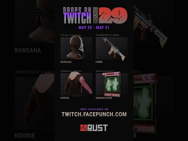 Twitch Drops 29 x Rust Kingdoms x Rustoria