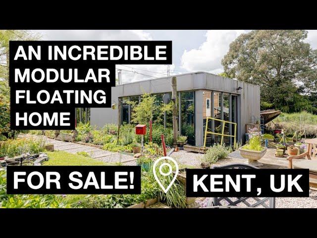 A Unique Modular Floating House | Conyer | Kent | #forsale