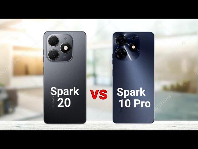 Tecno Spark 20 vs Tecno Spark 10 Pro