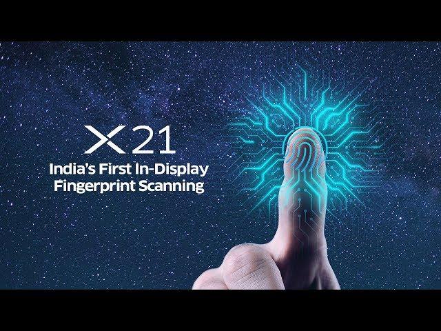 Vivo X21 | In Display Fingerprint Scanner