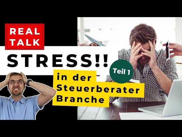 TEIL 1- KLARTEXT: Psychologische Stressfaktoren in der Steuerberatung | Steuerberater Roland Elias