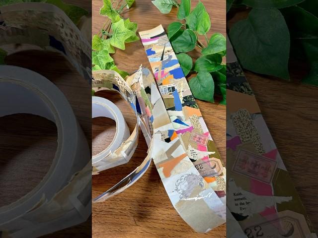 [Scrap paper tape collage] #collage #shortvideo＃youtubeshort