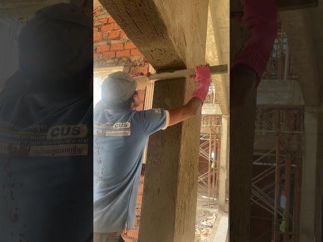 plastering frame #shorts #shortsfeed #plaster #satisfying