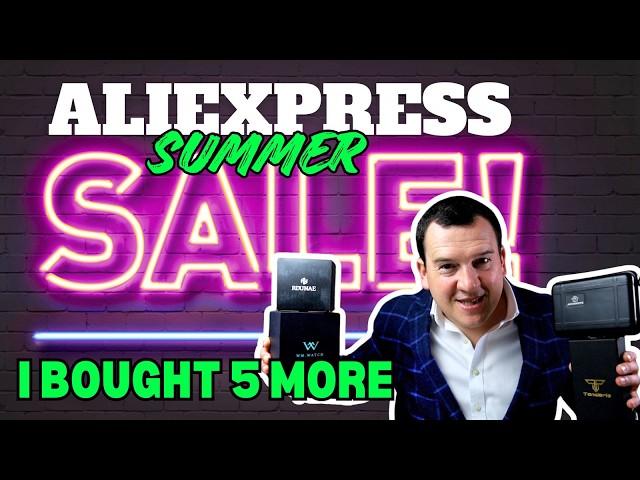 2025 AliExpress Summer Sale Watch Haul - My 5 Honest Picks - No Sponsorship, Just My Dosh 
