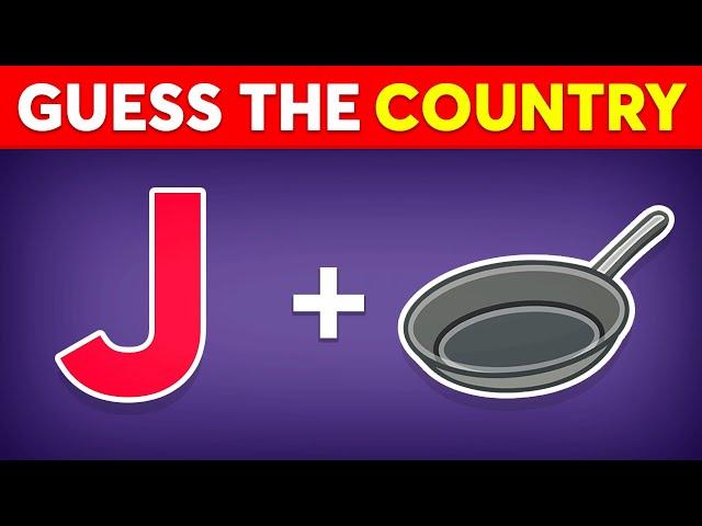 Guess the COUNTRY by Emoji?  Monkey Quiz