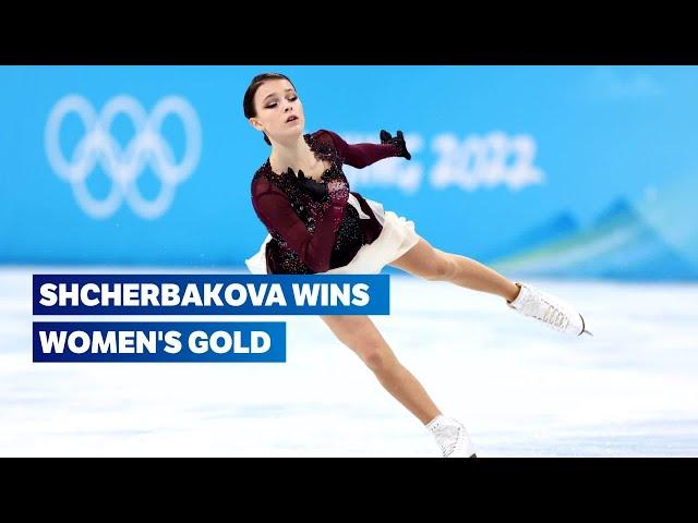  Anna Shcherbakova wins Women's Gold! | Figure Skating Beijing 2022 | Free Skate highlights