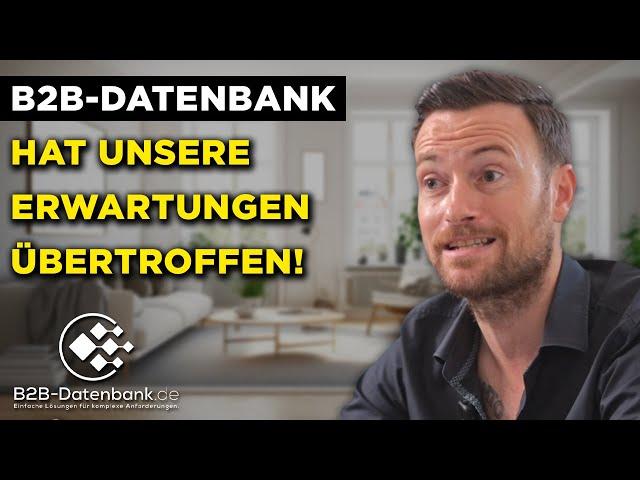 Wie B2B-Datenbank unsere Erwartungen übertroffen hat – Dennis O'Hagan teilt seine Erfahrungen