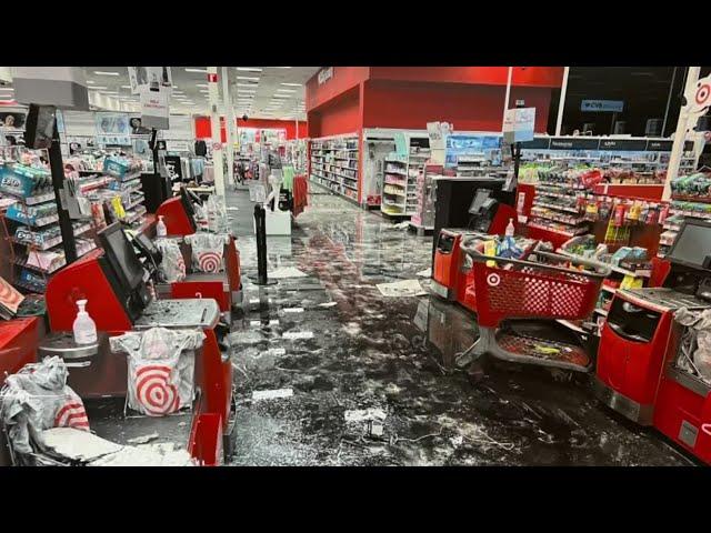 Photos show how badly Marshall Fire damaged inside of Superior's Target