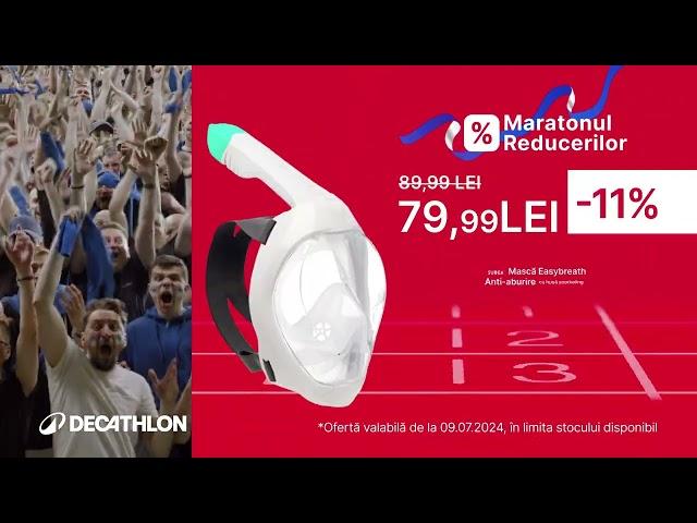 Maratonul Reducerilor; Mască Easybreath - Decathlon