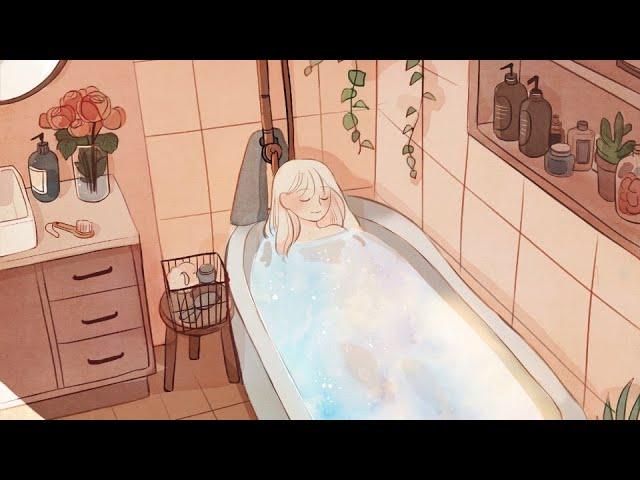 [Sleep, Relax, Study ] Bath Time / relaxing music, stress relief, insomnia, meditation monoman