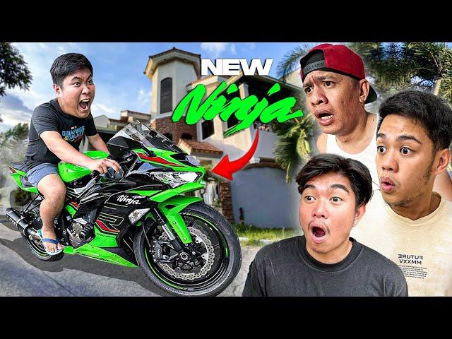 Customized KAWASAKI NINJA sa BG House!