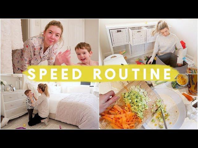 SPEED ROUTINE | FULL WEEKDAY ROUTINE AD | KATE MURNANE