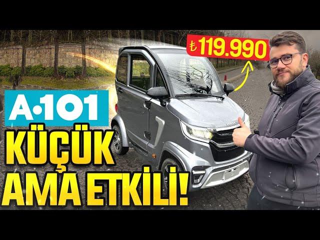 A101'de satılan Volta EV1 Elektrikli Araç inceleme! En ucuz elektrikli araç bu mu?