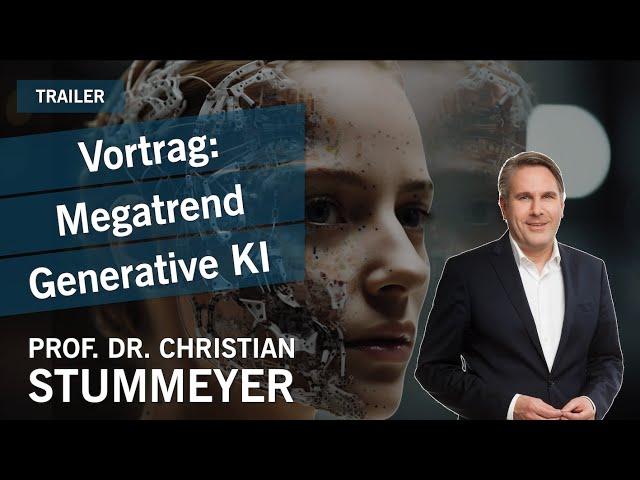 Vortrag: Megatrend Generative KI - Top-Redner Prof. Stummeyer spricht über ChatGPT & Co.