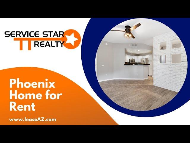 Phoenix Homes for Rent 2BR/2BA by Phoenix AZ Property Management | Service Star Realty