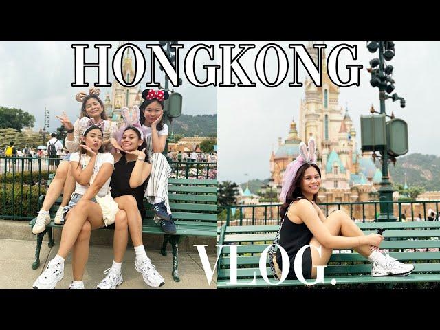 VLOG •  Hongkong w/ the girls, Annual girls trip, Disneyland, Cafe Hopping, etc. ️