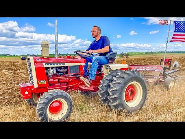 Half Scale FARMALL 1206 Tractor Plowing