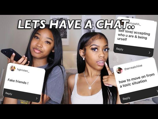 GIRL TALK... LETS HAVE A CHAT || boy problems, toxic friends, mental health etc..