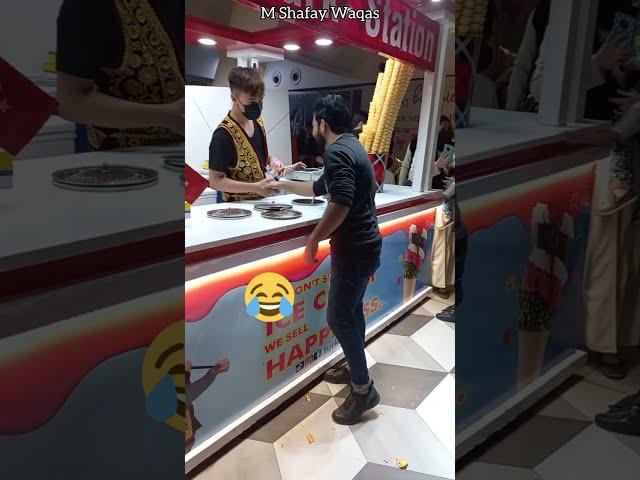 Turkish Icecream in Emporium Mall || M Shafay Waqas