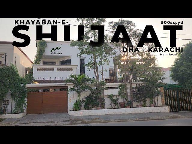 Villa For Sale | Khayaban e Shujaat DHA Karachi | 500sq.yard Villa For Sale |  Milkiyat.pk