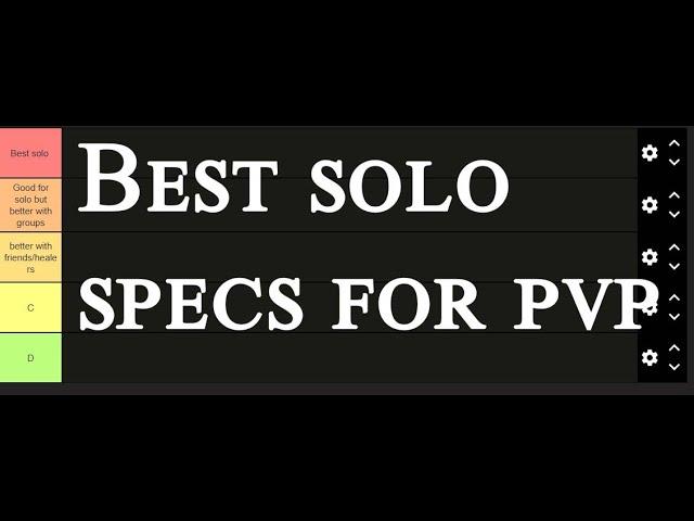 The war within SOLO tier list - best specs to play solo - {pvp dps tier list}