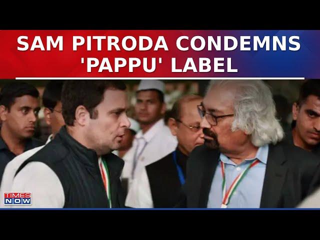 'Debate With Him' Sam Pitroda Expresses Outrage Over Calling Rahul Gandhi 'Pappu' | Lok Sabha Polls