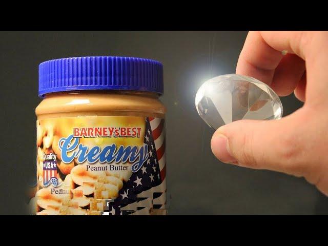 How to Make Diamonds at home using Peanut Butter